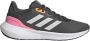 Adidas Perfor ce Runfalcon 3.0 hardloopschoenen grijs wit roze - Thumbnail 1