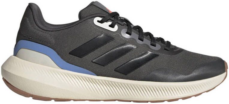 adidas Performance Runfalcon 3.0 hardloopschoenen grijs zwart antraciet