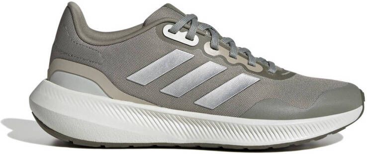 adidas Performance Runfalcon 3.0 hardloopschoenen lichtbruin wit