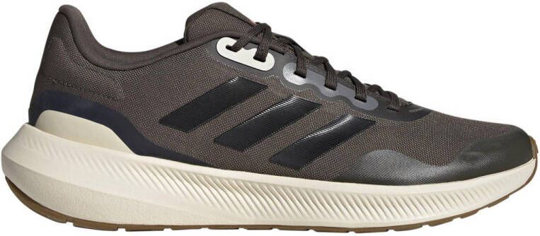 adidas Performance Runfalcon 3.0 hardloopschoenen olijfgroen zwart