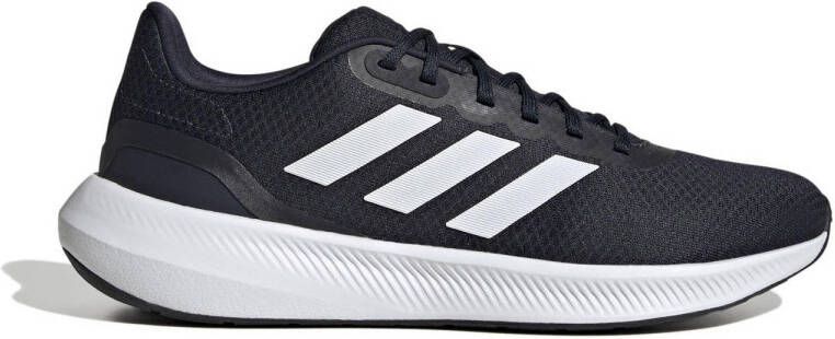 Adidas Performance Runfalcon 3.0 hardloopschoenen donkerblauw wit