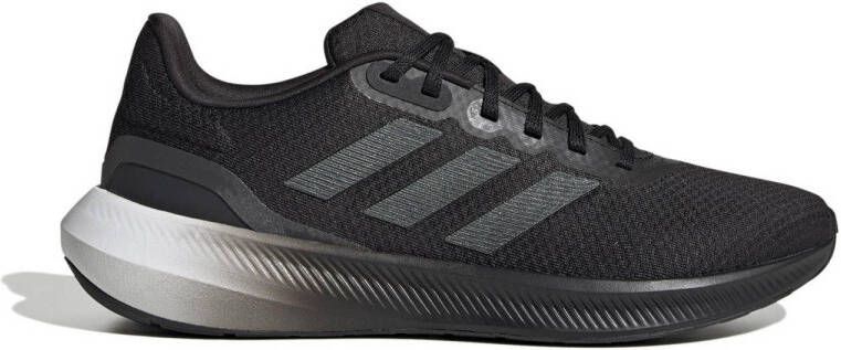 Adidas Performance Runfalcon 3.0 hardloopschoenen zwart antraciet metallic
