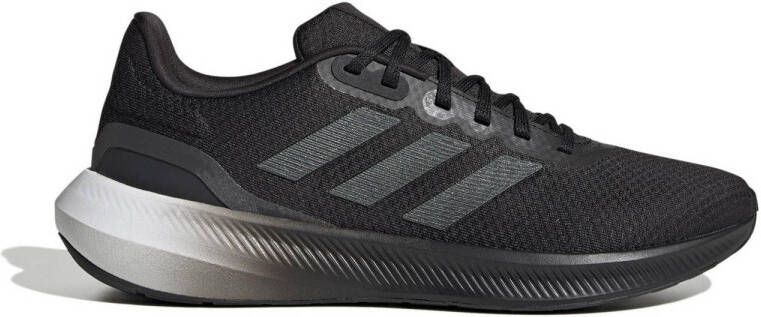 adidas Performance Runfalcon 3.0 hardloopschoenen zwart antraciet metallic