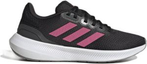 Adidas Performance Runfalcon 3.0 hardloopschoenen zwart fuchsia