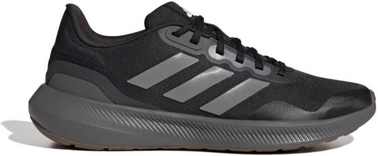 adidas Performance Runfalcon 3.0 hardloopschoenen zwart grijs antraciet