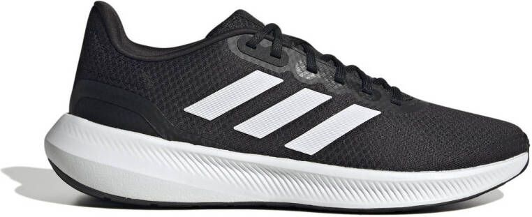 adidas Performance Runfalcon 3.0 hardloopschoenen zwart wit