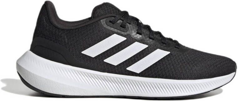 adidas Performance Runfalcon 3.0 hardloopschoenen zwart wit