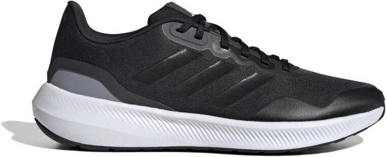 Adidas Performance Runfalcon 3.0 hardloopschoenen zwart wit
