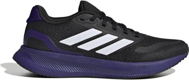 Adidas Performance RunFalcon 5 hardloopschoenen zwart paars
