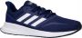 Adidas Performance Runfalcon hardloopschoenen blauw wit - Thumbnail 1