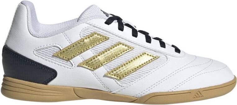 Adidas Perfor ce Super Sala junior zaalvoetbalschoenen wit goud metallic zwart Imitatieleer 37 1 3