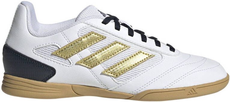 Adidas Perfor ce Super Sala junior zaalvoetbalschoenen wit goud metallic zwart Imitatieleer 38 2 3
