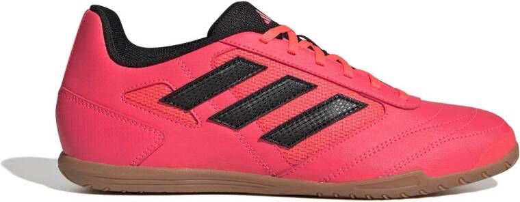 Adidas Performance Super Sala senior zaalvoetbalschoenen koraalrood zwart