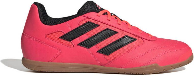 Adidas Performance Super Sala senior zaalvoetbalschoenen koraalrood zwart
