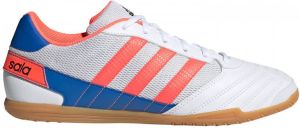 Adidas Performance Super Sala Sr. zaalvoetbalschoenen wit koraal blauw