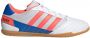 Adidas Performance Super Sala Sr. zaalvoetbalschoenen wit koraal blauw - Thumbnail 1
