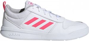 Adidas Perfor ce Tensaur K hardloopschoenen wit roze
