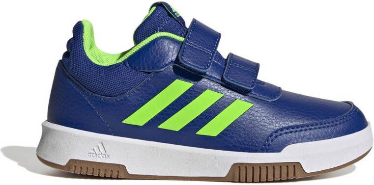 Adidas Sportswear Tensaur Sport 2.0 sneakers kobaltblauw limegroen wit Jongens Meisjes Imitatieleer 36 2 3