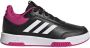 Adidas Perfor ce Tensaur Sport 2.0 sneakers zwart wit fuchsia - Thumbnail 1