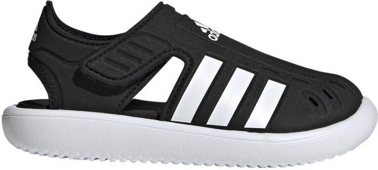 adidas Performance Water Sandal waterschoenen zwart wit kids