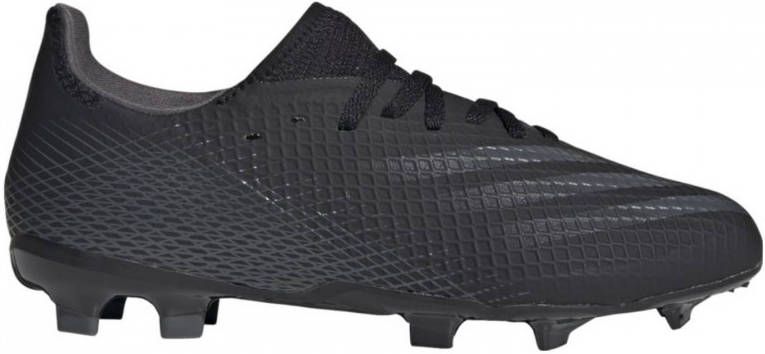 adidas Performance X Ghosted.3 .3 FG Jr. voetbalschoenen zwart grijs