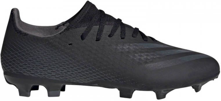 Adidas X Ghosted.3 Firm Ground Voetbalschoenen Core Black Core Black Grey Six Heren