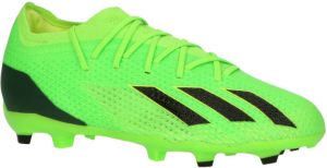 Adidas X Speedportal.3 Gras Voetbalschoenen (FG) Kids Groen Zwart Geel