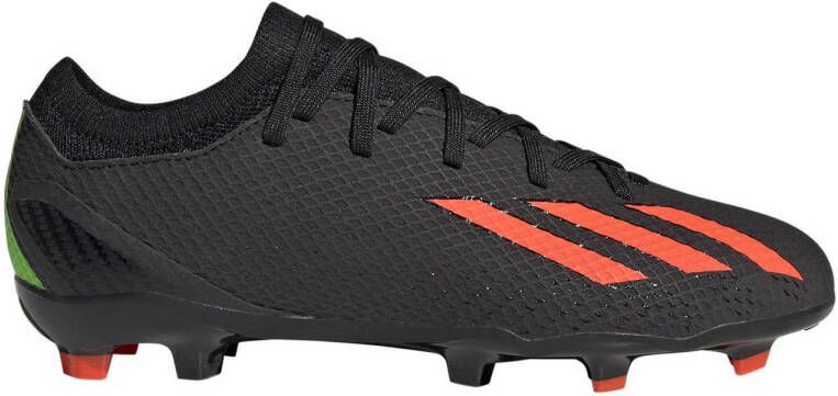 Adidas Perfor ce X Speedportal.3 FG voetbalschoenen zwart rood Imitatieleer 36 2 3