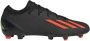 Adidas X Speedportal.3 Firm Ground Voetbalschoenen Core Black Solar Red Team Solar Green Dames - Thumbnail 1