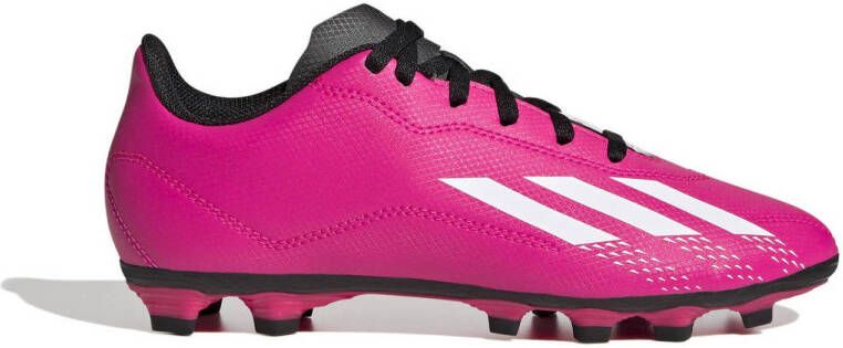 Adidas Performance X Speedportal.4 flexible ground voetbalschoenen fuchsia wit zwart