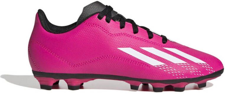 Adidas Performance X Speedportal.4 flexible ground voetbalschoenen fuchsia wit zwart