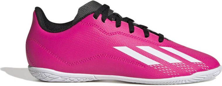 adidas Performance X Speedportal.4 indoor zaalvoetbalschoenen fuchsia wit zwart