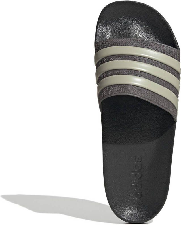 Adidas Sportswear Adilette Aqua badslippers antraciet grijs