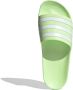 Adidas adilette Slippers en Sandalen Groen Maat: 39 1 3 Mesh Synthetisch Foot Locker - Thumbnail 1