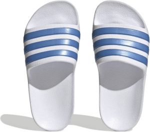 Adidas Sportswear Adilette Aqua badslippers wit blauw