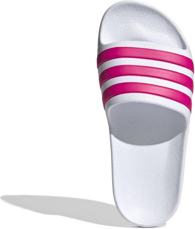 adidas Sportswear Adilette Aqua badslippers wit fuchsia