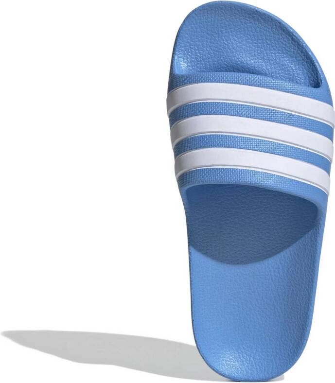 Adidas Sportswear Adilette Aqua slipper blauw wit Rubber 28