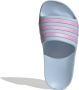 Adidas Sportswear Adilette badslippers blauw roze - Thumbnail 1