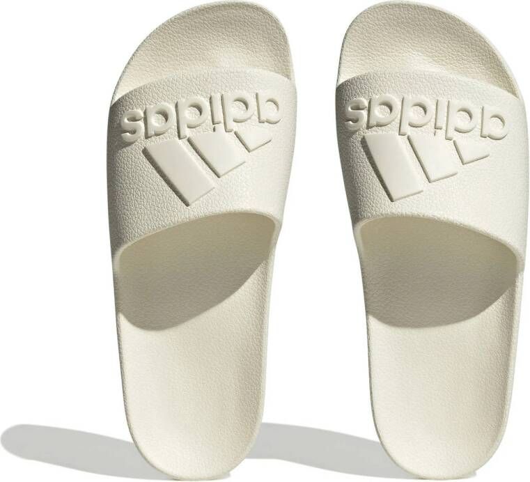 Adidas adilette Slippers en Sandalen Wit Maat: 36 2 3 Mesh Synthetisch Foot Locker