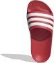 Adidas Sportswear Adilette badslippers rood wit - Thumbnail 1