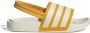 Adidas Sportswear Adilette Estrap badslippers met hielbandje ecru geel - Thumbnail 1
