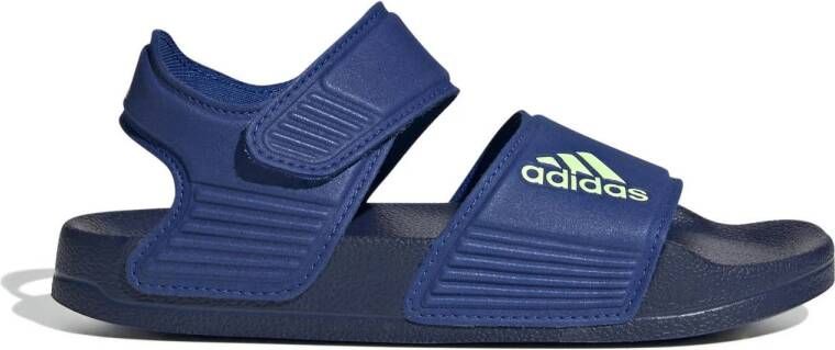 Adidas Sportswear Adilette sandalen kobaltblauw blauw Rubber 28