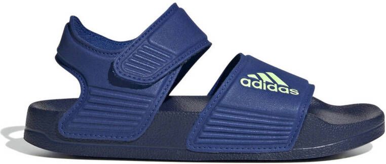 Adidas Sportswear Adilette sandalen kobaltblauw blauw Rubber 31