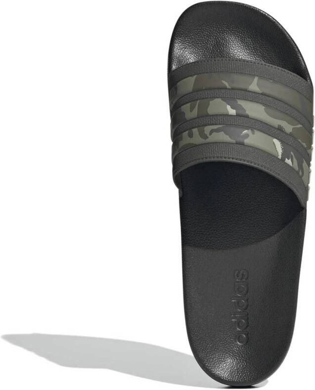 adidas Sportswear Adilette Shower badslippers bruin donkergroen olijf