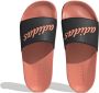 Adidas Sportswear Adilette Shower badslippers koraalrood zwart - Thumbnail 1