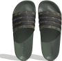 Adidas Sportswear Adilette Shower badslippers zwart groen oranje - Thumbnail 1
