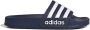 Adidas Sportswear Adilette Shower slippers donkerblauw wit Rubber 28 - Thumbnail 1