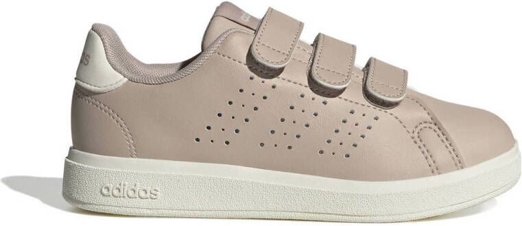 Adidas Sportswear Advantage Bas 2.0 sneakers beige ecru zwart Imitatieleer 30 1 2