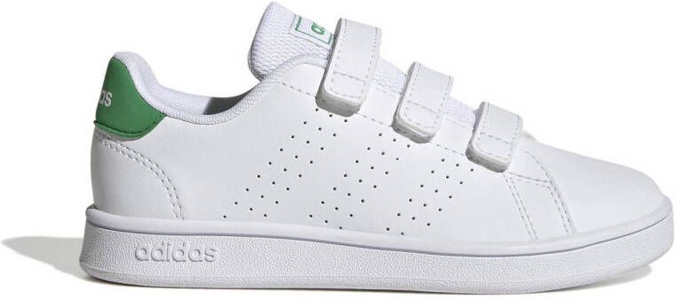 Adidas Sportswear Advantage CF sneakers wit groen Synthetisch 31 1 2
