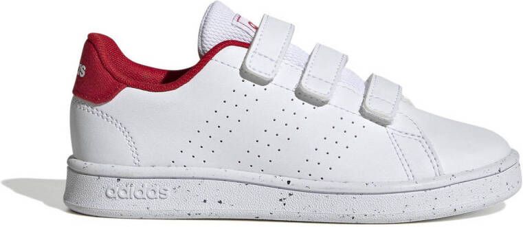 Adidas Sportswear Advantage CF sneakers wit roze Jongens Meisjes Synthetisch 32
